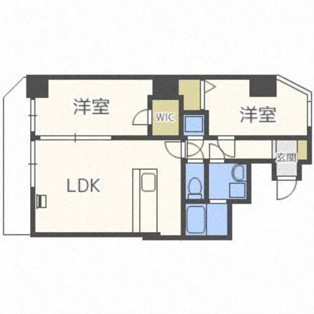 サムティタワーN26の物件間取画像